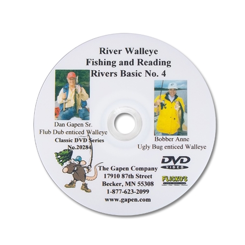 River Fishing How To Catch Walleye, Walleye Fishing River DVD, Learn River Fishing