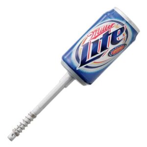 Beer Can Bobber, Miller Lite spring bobber