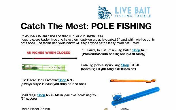 Live Bait Fishing tackle Catalog
