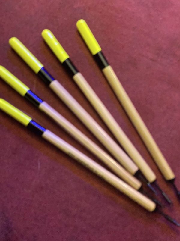 Stick Float Fishing Bobber Yellow 1 gram